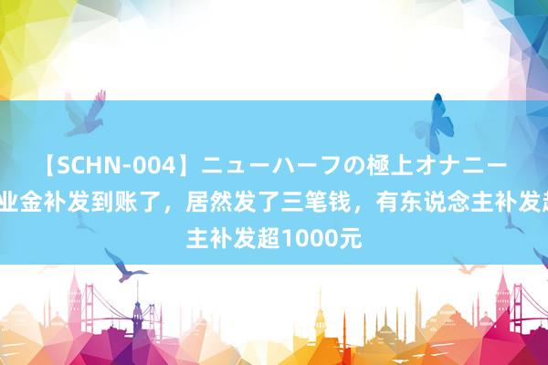 【SCHN-004】ニューハーフの極上オナニー 又一省待业金补发到账了，居然发了三笔钱，有东说念主补发超1000元